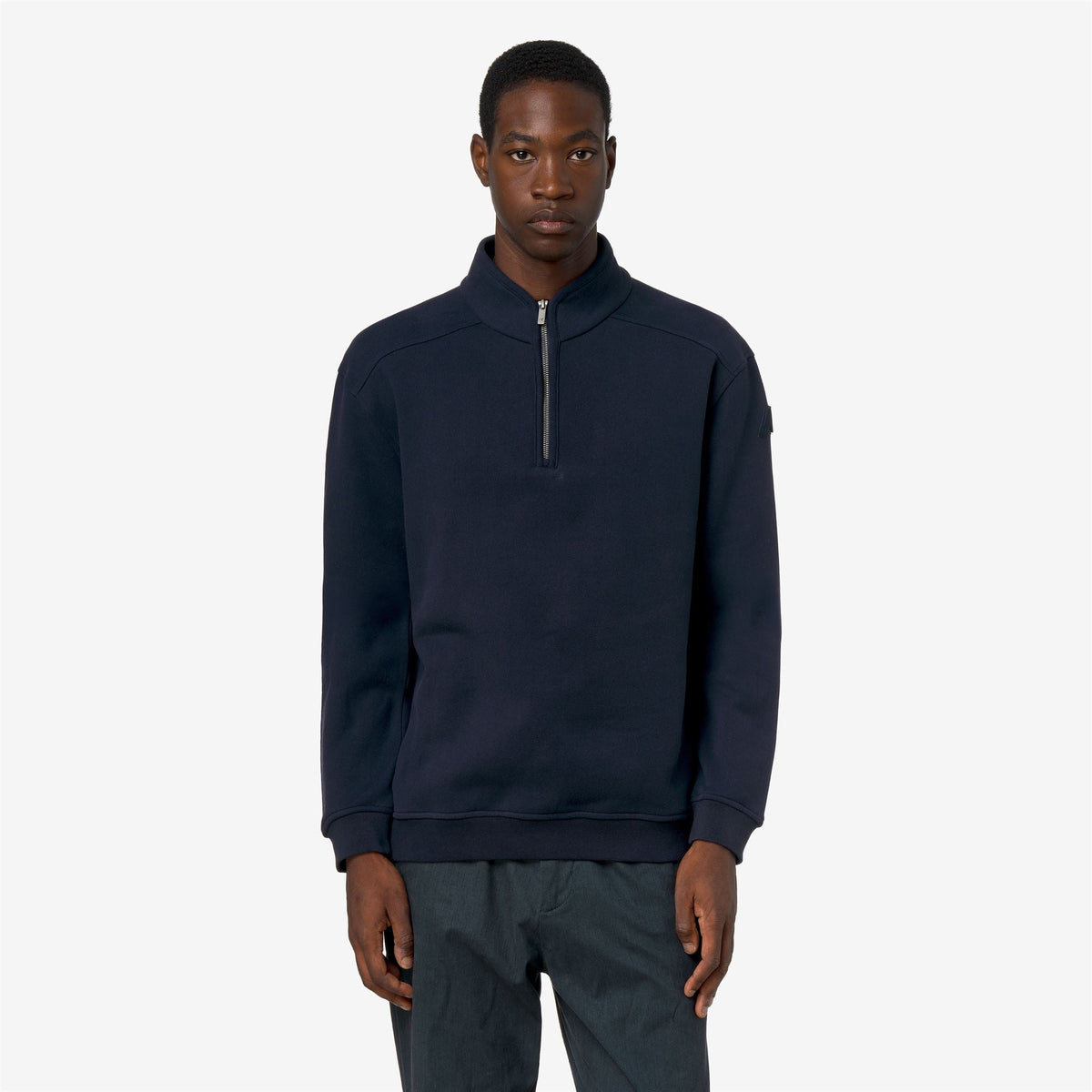 AUBIE COTTON CASHMERE - Polaire - Pull - Homme - Blue Depth