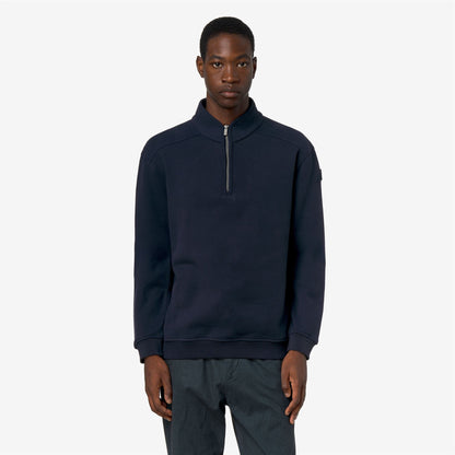 AUBIE COTTON CASHMERE - Polaire - Pull - Homme - Blue Depth