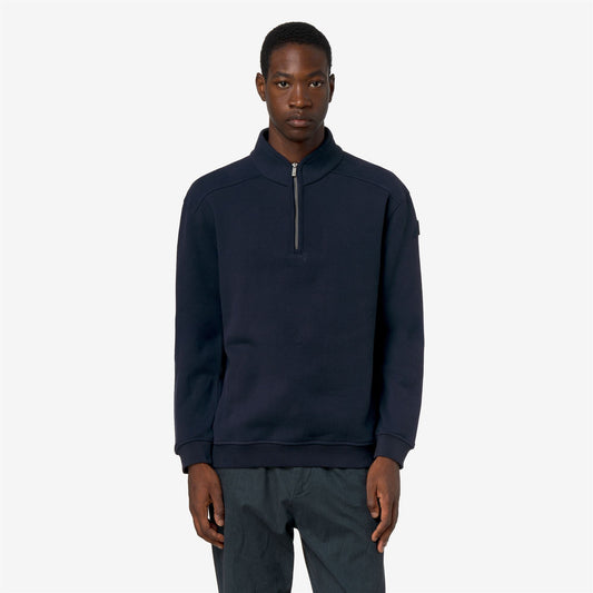 AUBIE COTTON CASHMERE - Polaire - Pull - Homme - Blue Depth