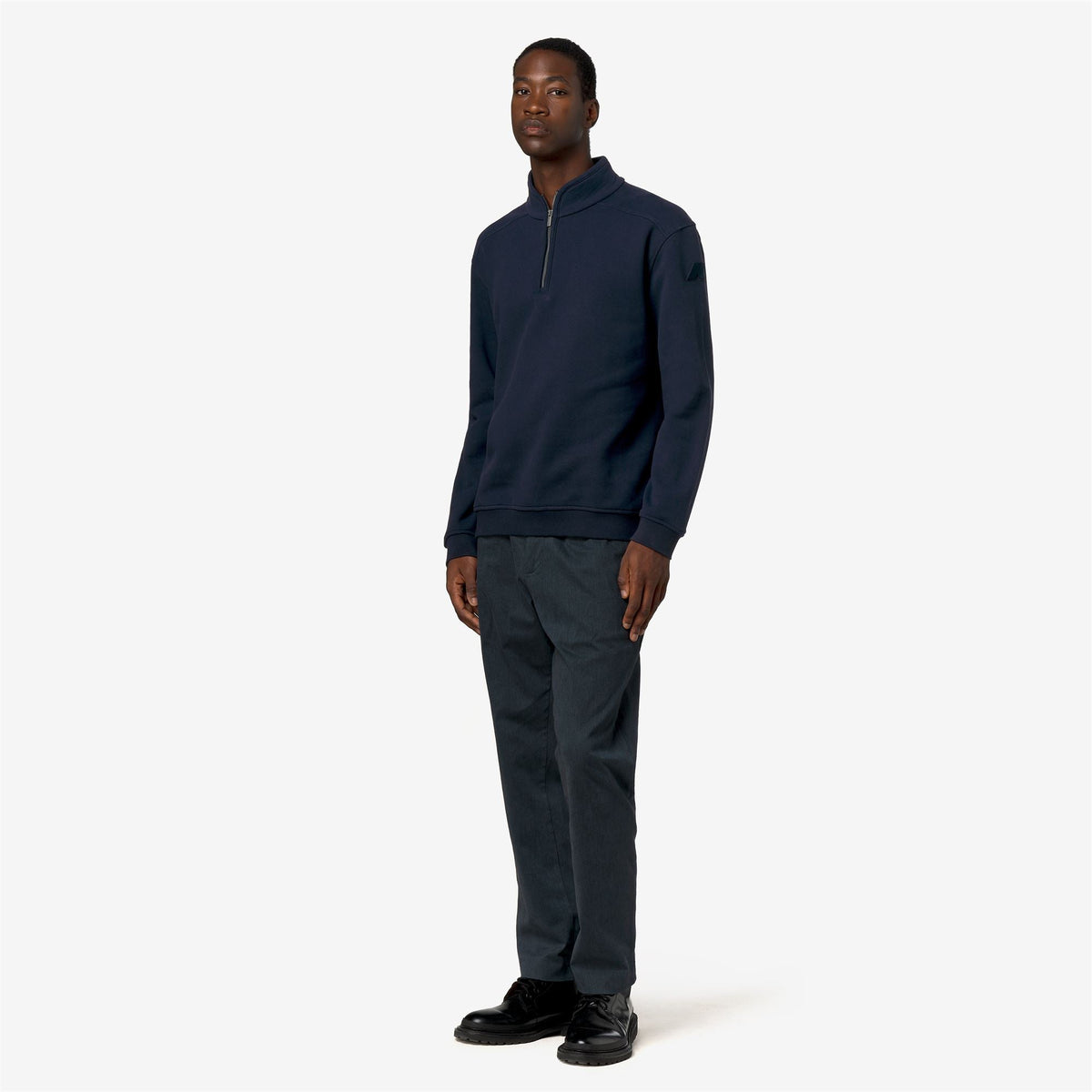 AUBIE COTTON CASHMERE - Polaire - Pull - Homme - Blue Depth