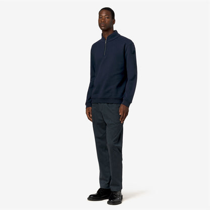 AUBIE COTTON CASHMERE - Polaire - Pull - Homme - Blue Depth