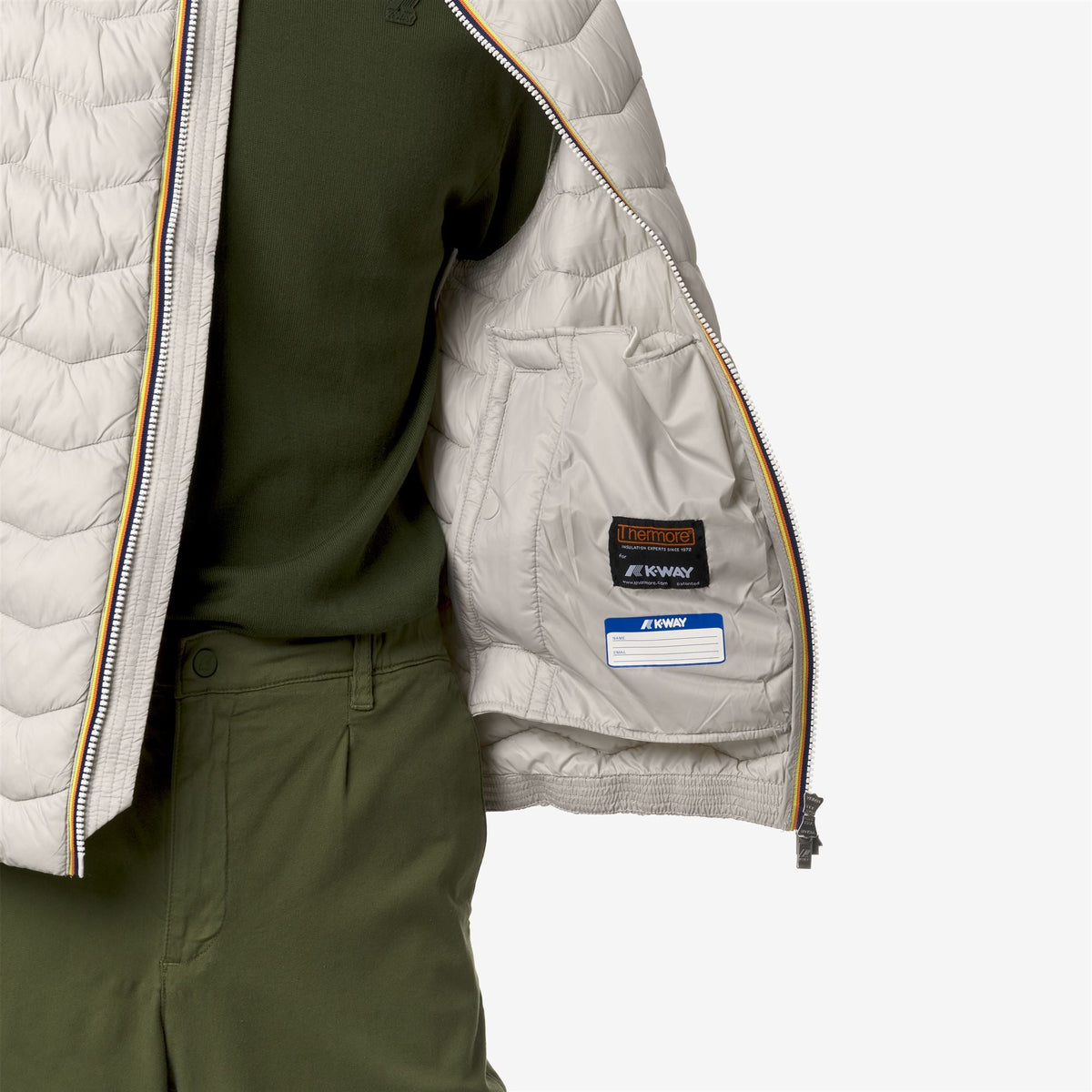 VALEN QUILTED WARM - Vestes - Gilet - Homme - BEIGE LT