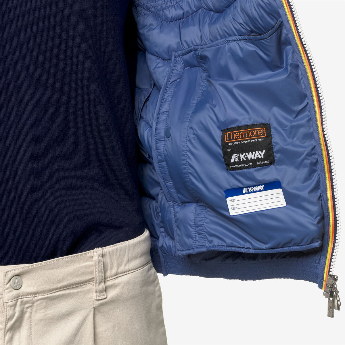 VALEN QUILTED WARM - Vestes - Gilet - Homme - Blue Fiord