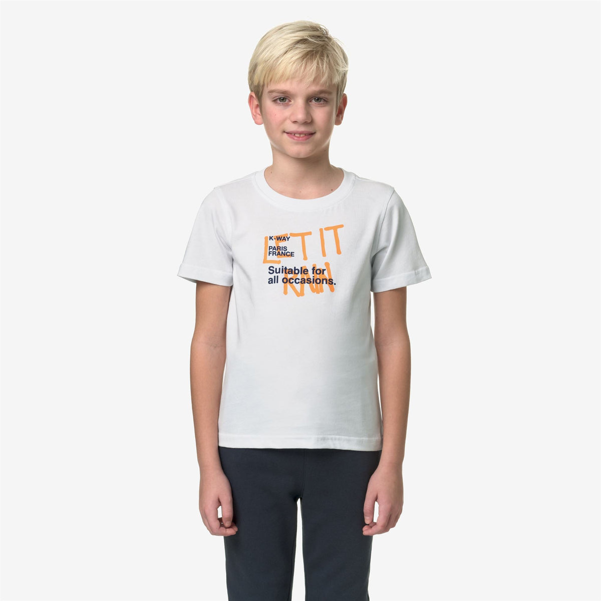 P. ODOM LET IT RAIN - T-shirts et hauts - T-shirt - Garçon - White