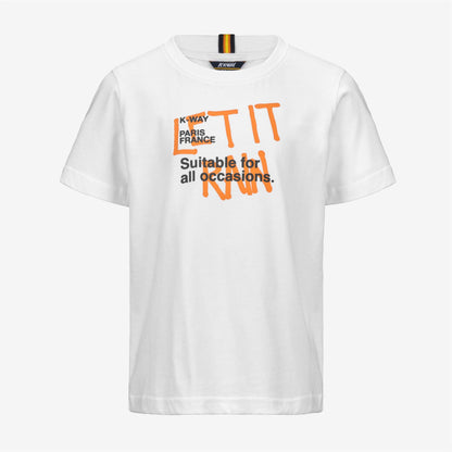 P. ODOM LET IT RAIN - T-shirts et hauts - T-shirt - Garçon - White
