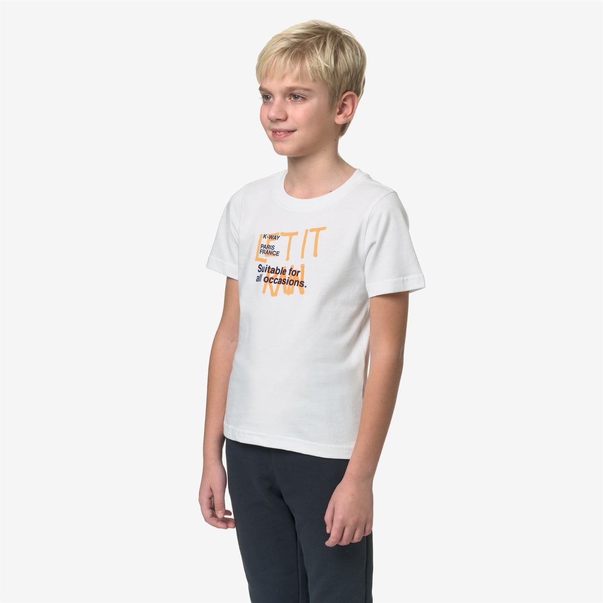 P. ODOM LET IT RAIN - T-shirts et hauts - T-shirt - Garçon - White