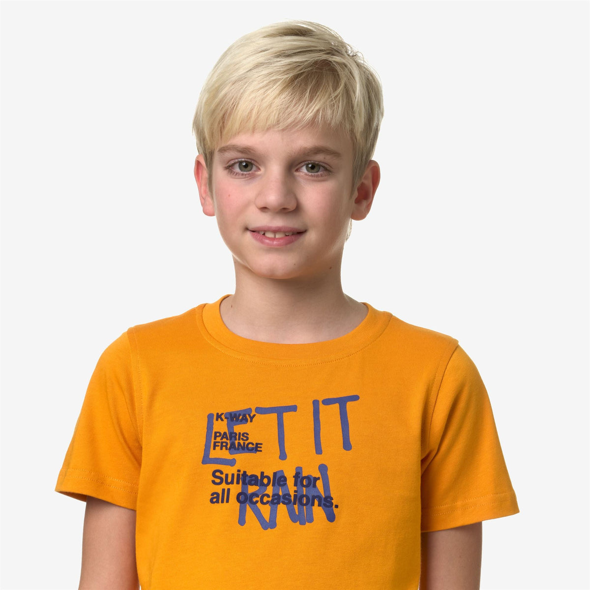 P. ODOM LET IT RAIN - T-shirts et hauts - T-shirt - Garçon - Orange Md