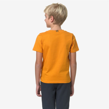P. ODOM LET IT RAIN - T-shirts et hauts - T-shirt - Garçon - Orange Md