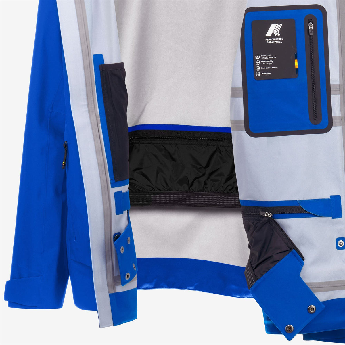 BOZEL 3 LAYERS-SHELL JACKET - Vestes - Milieu - Homme - Blue Royal Marine