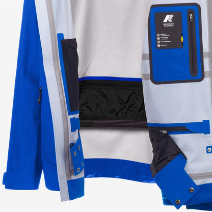 BOZEL 3 LAYERS-SHELL JACKET - Vestes - Milieu - Homme - Blue Royal Marine