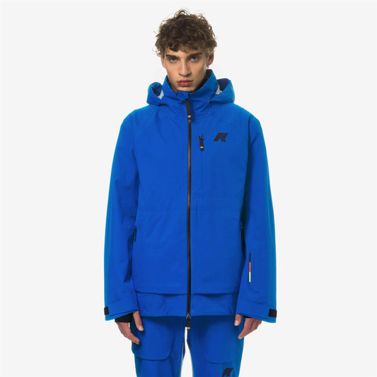 BOZEL 3 LAYERS-SHELL JACKET - Vestes - Milieu - Homme - Blue Royal Marine