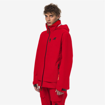 BOZEL 3 LAYERS-SHELL JACKET - Vestes - Milieu - Homme - Red