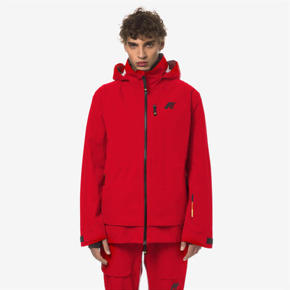 BOZEL 3 LAYERS-SHELL JACKET - Vestes - Milieu - Homme - Red