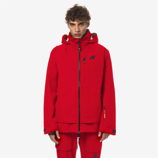 BOZEL 3 LAYERS-SHELL JACKET - Vestes - Milieu - Homme - Red