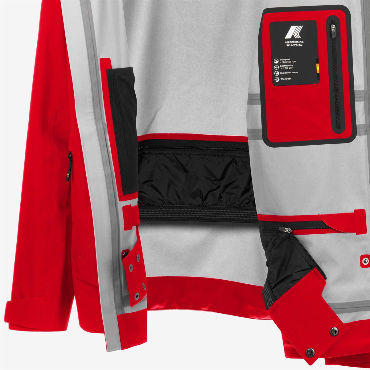 BOZEL 3 LAYERS-SHELL JACKET - Vestes - Milieu - Homme - Red