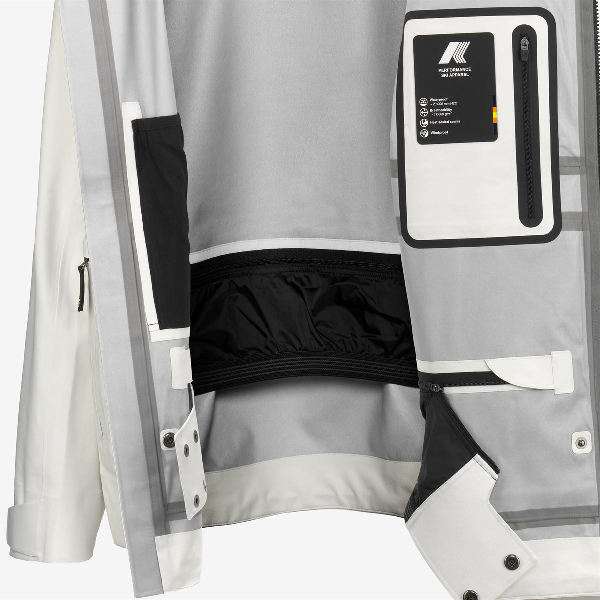BOZEL 3 LAYERS-SHELL JACKET - Vestes - Milieu - Homme - White Gardenia