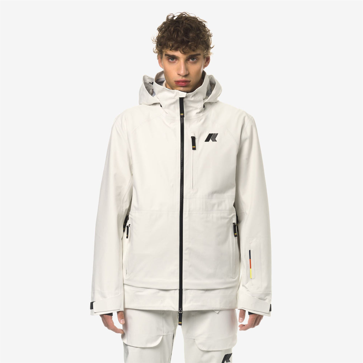 BOZEL 3 LAYERS-SHELL JACKET - Vestes - Milieu - Homme - White Gardenia