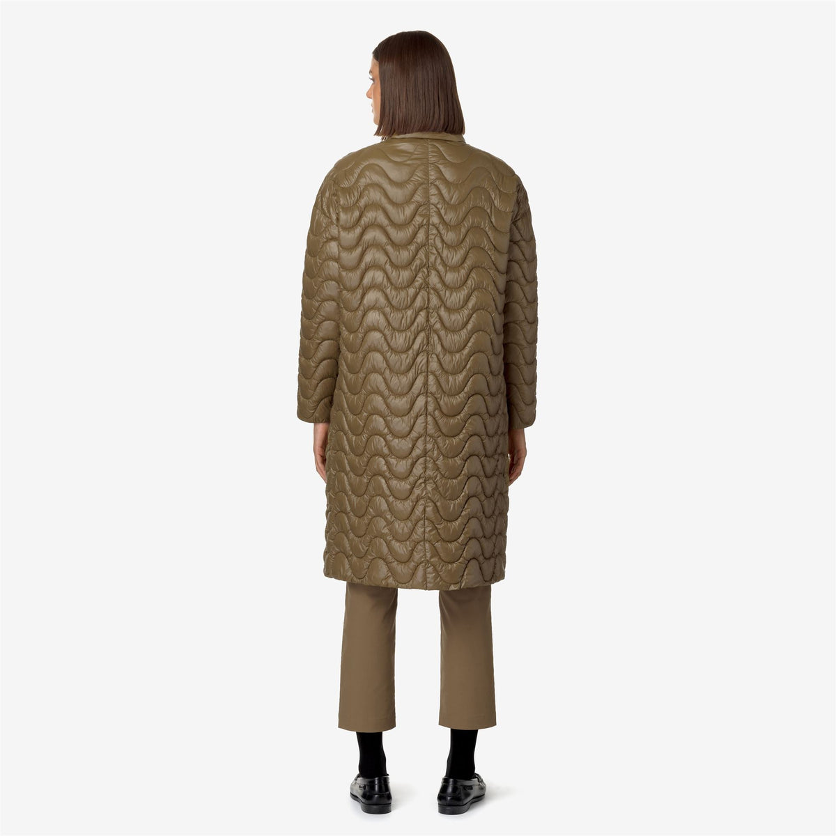 SONJA QUILTED WARM - Vestes - Long - Femme - Brown Corda