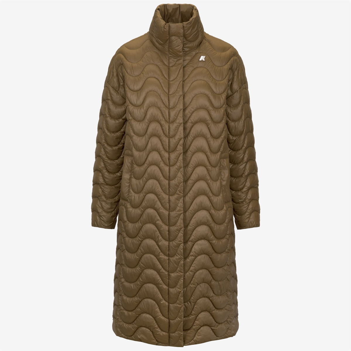SONJA QUILTED WARM - Vestes - Long - Femme - Brown Corda