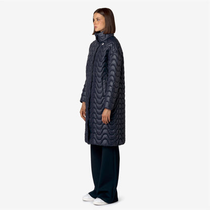 SONJA QUILTED WARM - Vestes - Long - Femme - Blue Depth