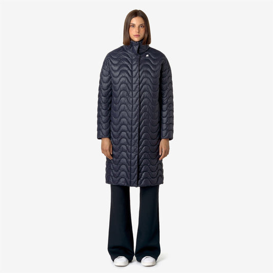 SONJA QUILTED WARM - Vestes - Long - Femme - Blue Depth