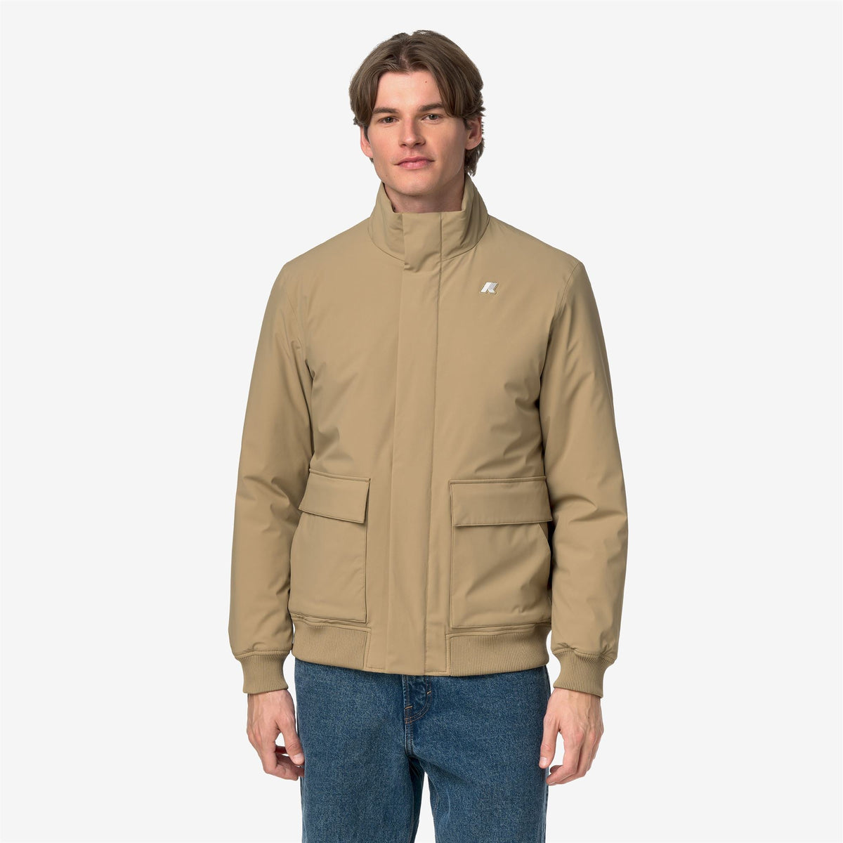 HERVE ST WARM - Vestes - Milieu - Homme - Beige Khaki