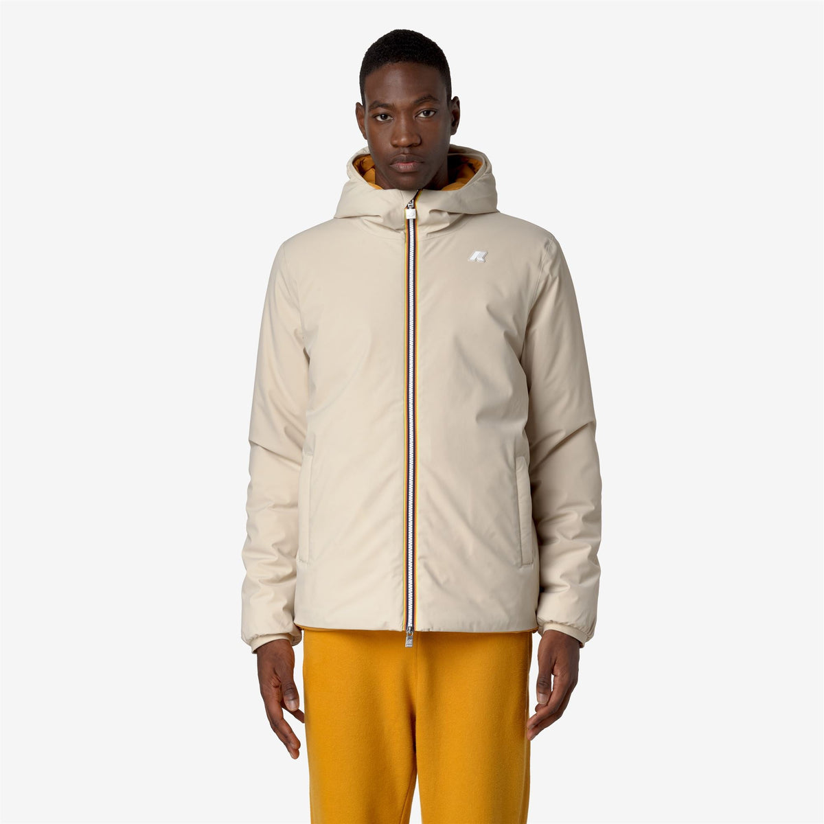 JACK ST WARM DOUBLE - Vestes - Court - Homme - Beige G-Yellow I