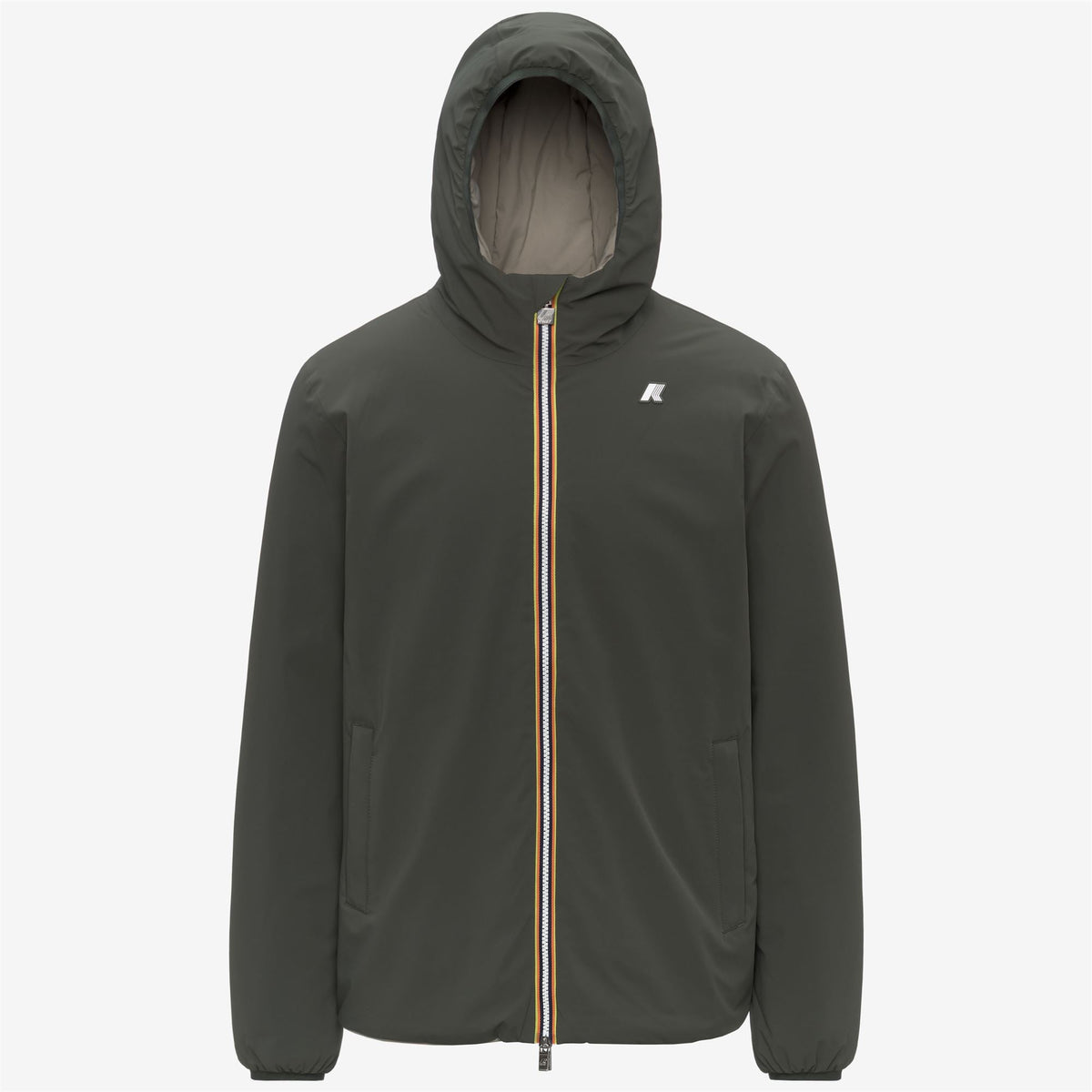 JACK ST WARM DOUBLE - Vestes - Court - Homme - GREEN BLACKISH -Green Oak