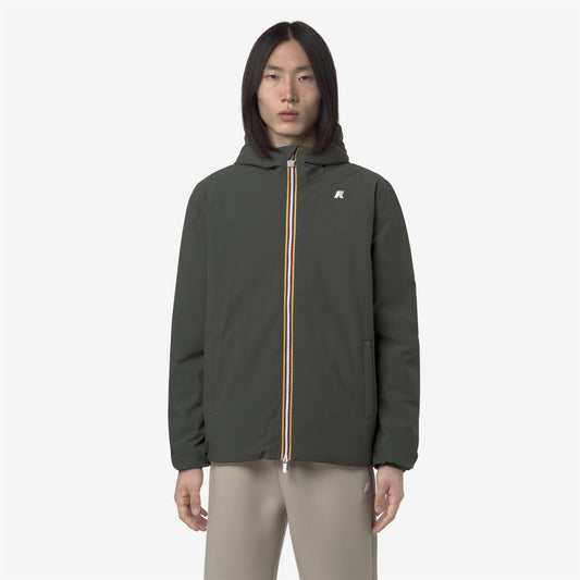 JACK ST WARM DOUBLE - Vestes - Court - Homme - GREEN BLACKISH -Green Oak