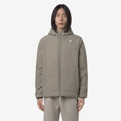 JACK ST WARM DOUBLE - Vestes - Court - Homme - GREEN BLACKISH -Green Oak