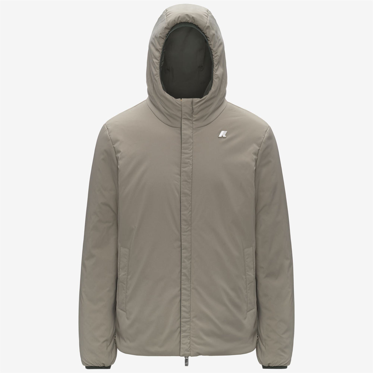 JACK ST WARM DOUBLE - Vestes - Court - Homme - GREEN BLACKISH -Green Oak