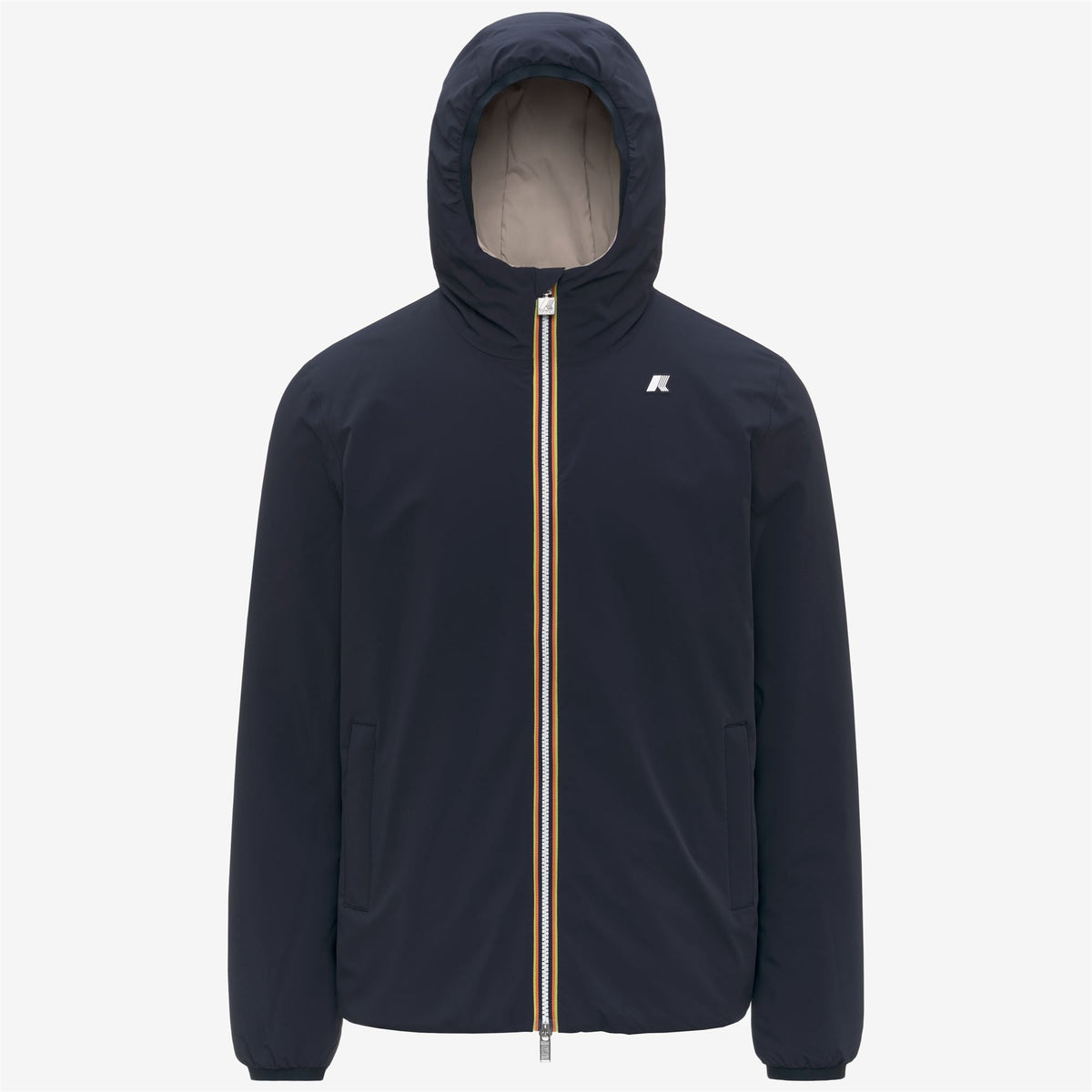 JACK ST WARM DOUBLE - Vestes - Court - Homme - Blue Depth-Beige Cashmere