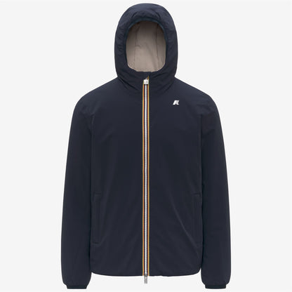JACK ST WARM DOUBLE - Vestes - Court - Homme - Blue Depth-Beige Cashmere