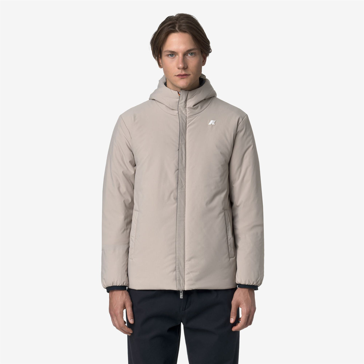 JACK ST WARM DOUBLE - Vestes - Court - Homme - Blue Depth-Beige Cashmere