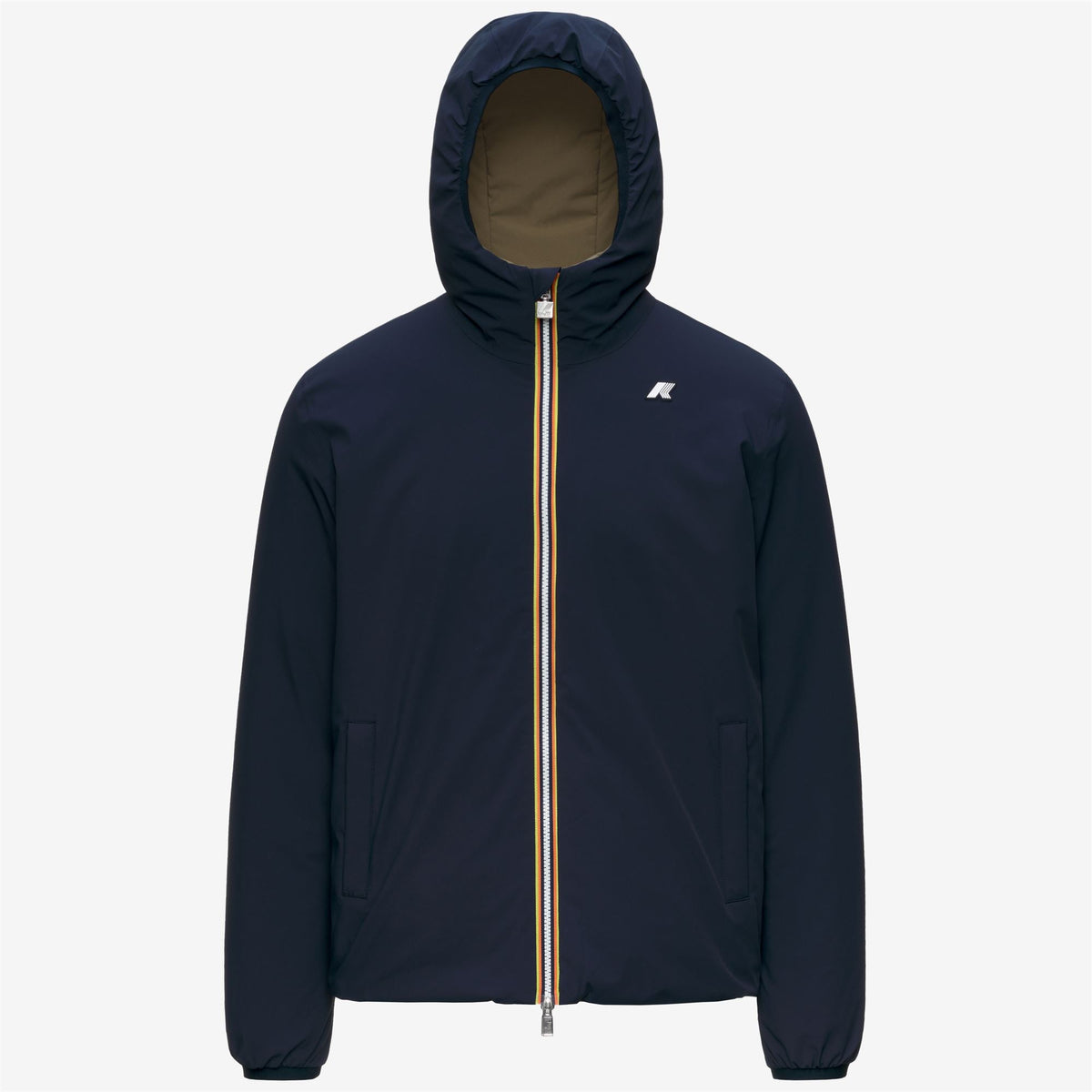 JACK ST WARM DOUBLE - Vestes - Court - Homme - Blue Depth-Green Army