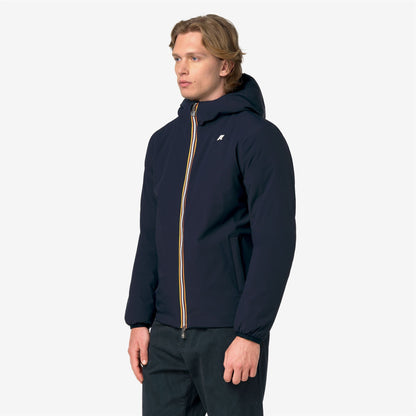 JACK ST WARM DOUBLE - Vestes - Court - Homme - Blue Depth-Green Army