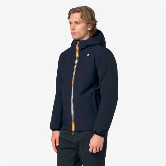 JACK ST WARM DOUBLE - Vestes - Court - Homme - Blue Depth-Green Army