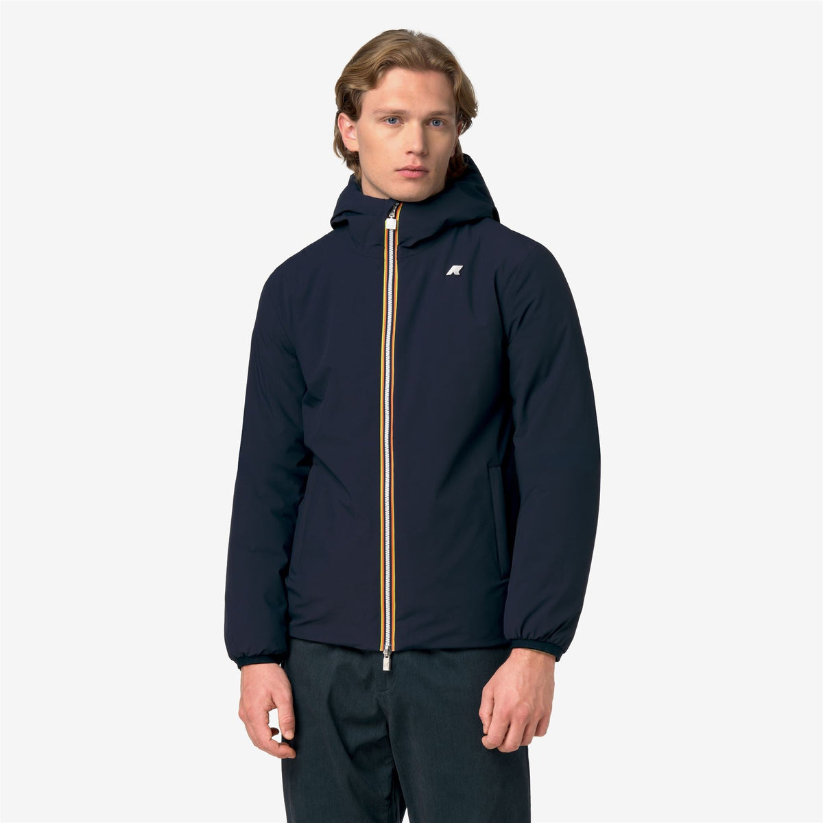 JACK ST WARM DOUBLE - Vestes - Court - Homme - Blue Depth-Green Army