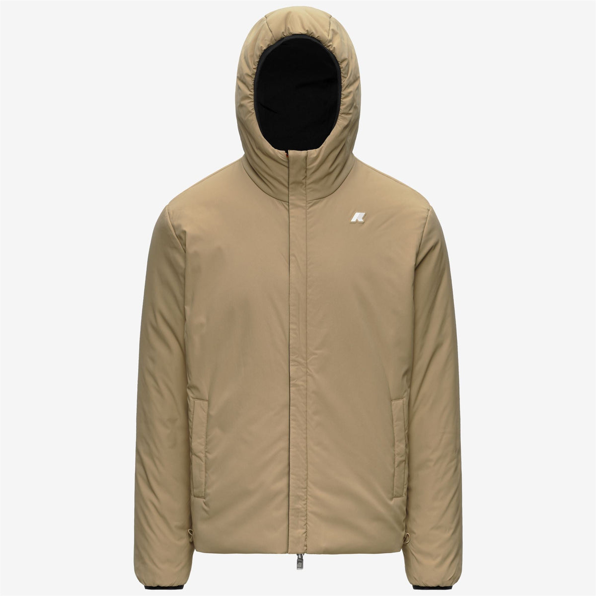 JACK ST WARM DOUBLE - Vestes - Court - Homme - Black Pure-Beige Khaki