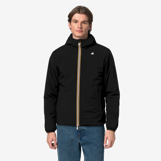 JACK ST WARM DOUBLE - Vestes - Court - Homme - Black Pure-Beige Khaki