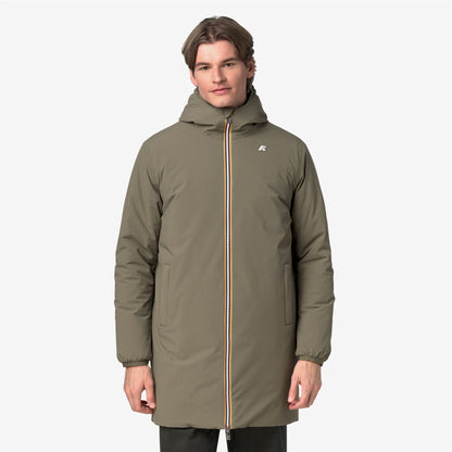 JACOB ST WARM DOUBLE - Vestes - Longueur 3/4 - Homme - Green Army-Blue Depth