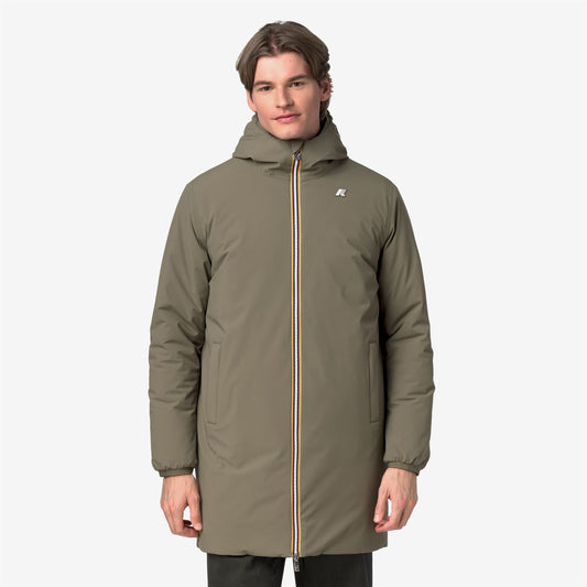 JACOB ST WARM DOUBLE - Vestes - Longueur 3/4 - Homme - Green Army-Blue Depth