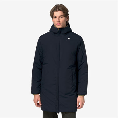 JACOB ST WARM DOUBLE - Vestes - Longueur 3/4 - Homme - Green Army-Blue Depth