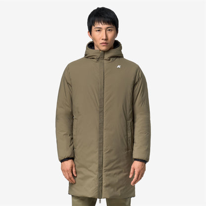 JACOB ST WARM DOUBLE - Vestes - Longueur 3/4 - Homme - Black Pure-Green Army