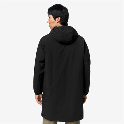 JACOB ST WARM DOUBLE - Vestes - Longueur 3/4 - Homme - Black Pure-Green Army