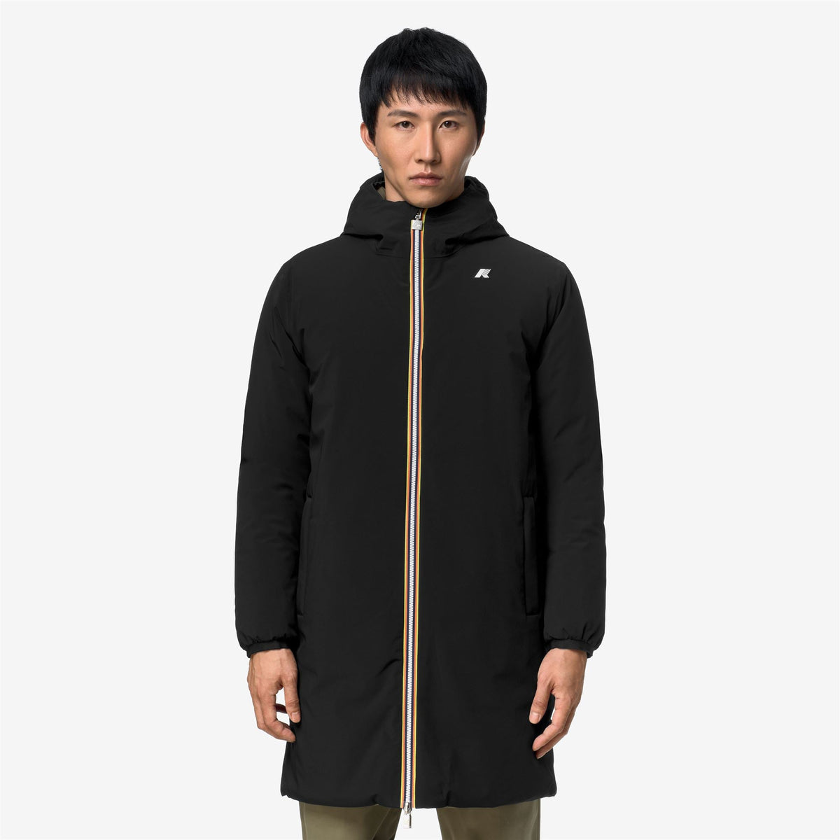 JACOB ST WARM DOUBLE - Vestes - Longueur 3/4 - Homme - Black Pure-Green Army