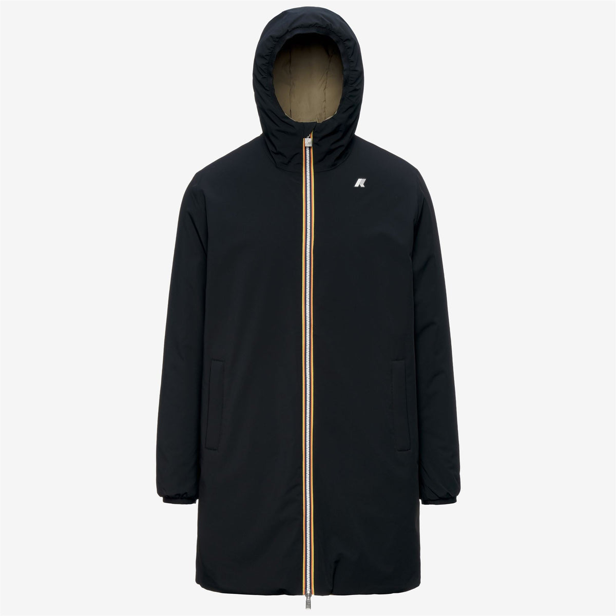 JACOB ST WARM DOUBLE - Vestes - Longueur 3/4 - Homme - Black Pure-Green Army