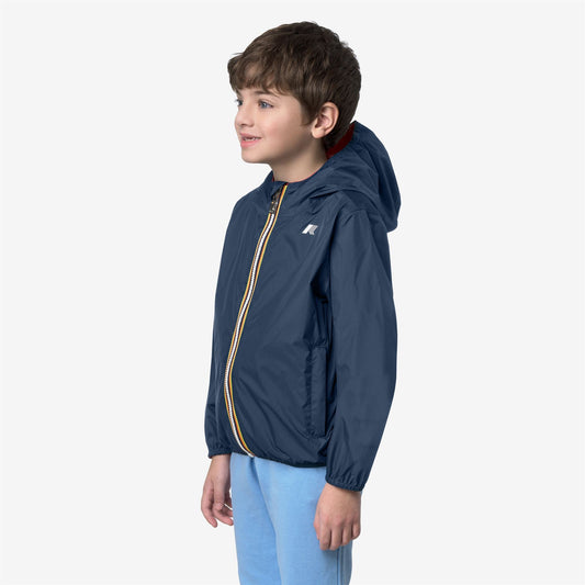 P. JAKE PLUS.2 DOUBLE - Vestes - Court - Garçon - Blue Insignia-Red Poppy