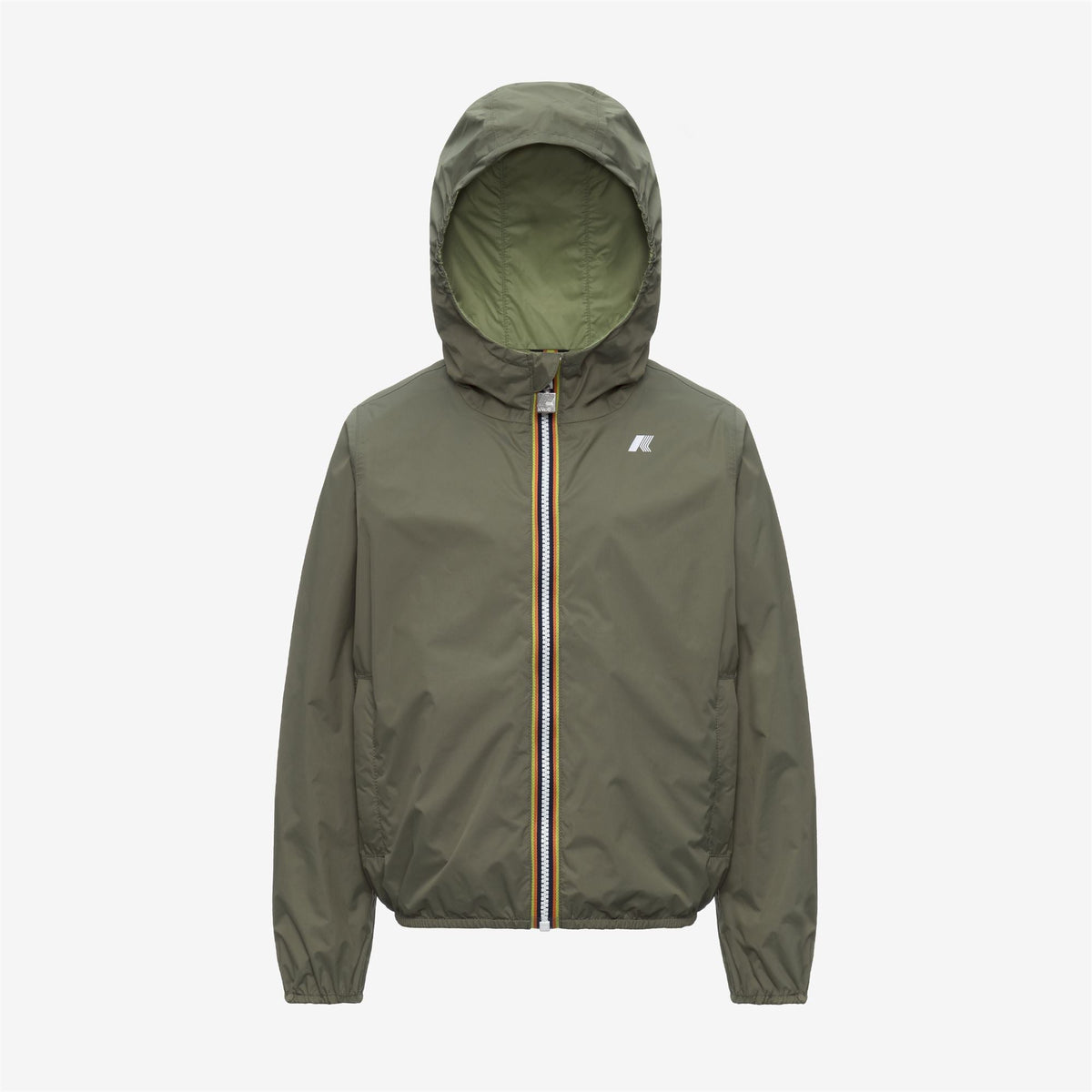 P. JAKE PLUS.2 DOUBLE - Vestes - Court - Garçon - GREEN-LIME JACQUARD-Green Lichen-Green Dk Lime
