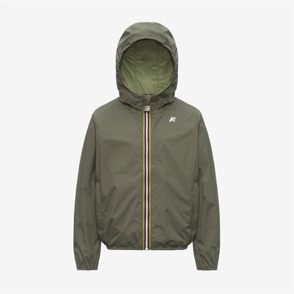 P. JAKE PLUS.2 DOUBLE - Vestes - Court - Garçon - GREEN-LIME JACQUARD-Green Lichen-Green Dk Lime